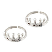 Classic Silver Toe Ring (Pair)