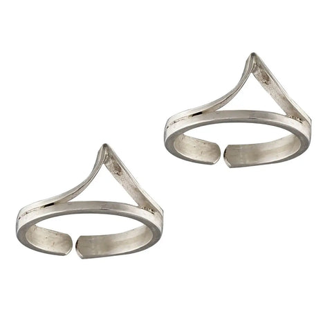 92.5 Silver Toe Ring 140273