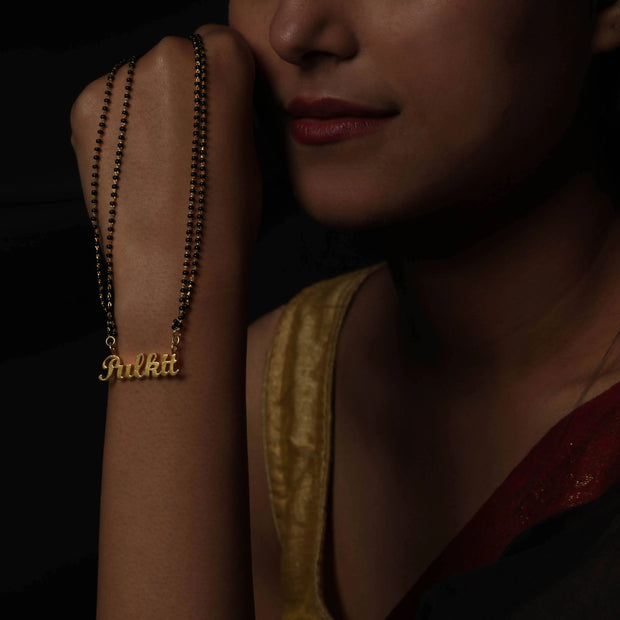 Buy Digital Dress Room Love Heart Pendant Mangalsutra Bracelet Online