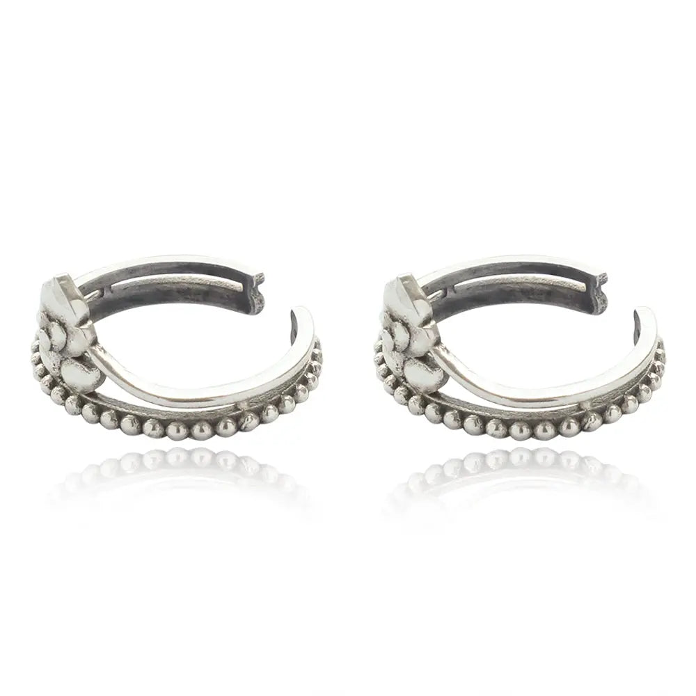 Cute Trendy Silver 92.5 Toe Ring