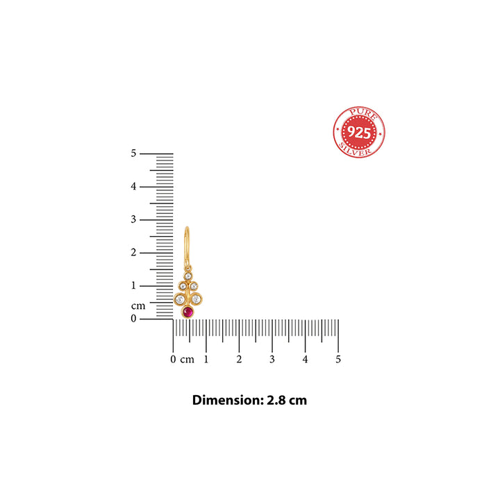 Silver 925 Vine Earrings