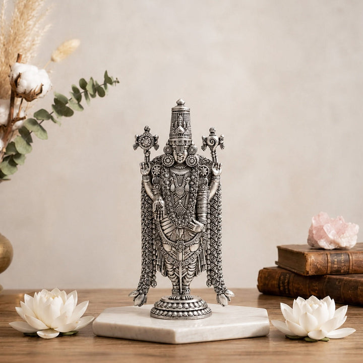 925 Silver Tirupati Balaji Idol
