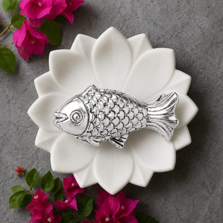 925 Sterling Silver Sacred Fish (Matsya)