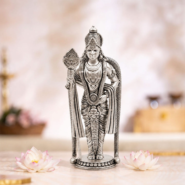 925 Silver Palani Murugan Idol