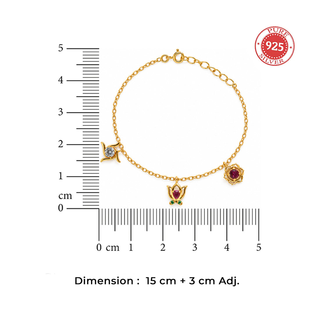 Silver Shri Samriddhi Bracelet