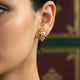 Silver Devi Kalasam Stud Earrings