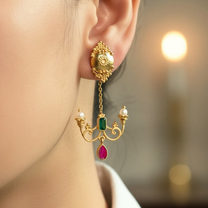 Earrings in Pure Silver