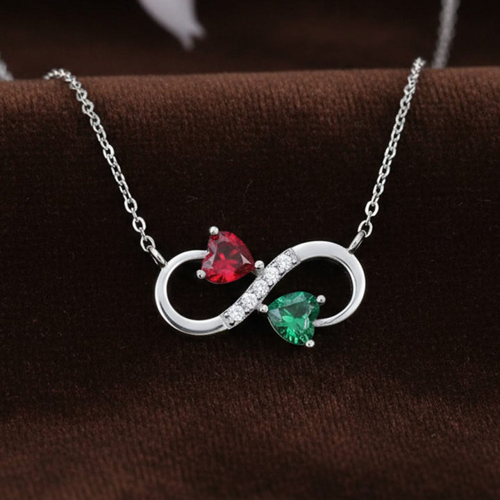 Silver Infinite love Necklace