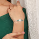 Lakshmi 999 Sterling Silver Coin Bracelet