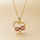 Silver Infinity Heart Necklace