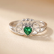 Silver Heart of Promise Ring