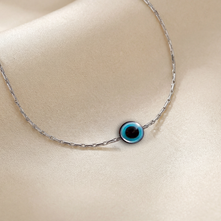 92.5 Silver Evil eye Bracelet