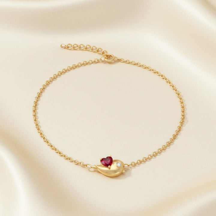 Unniyarcha 925 Pure Silver  Bound by Love Bracelet