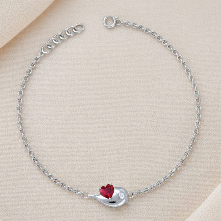 Unniyarcha 925 Pure Silver Bound by Love Bracelet