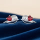 Unniyarcha 925 Pure Silver Eternal Companions Earrings