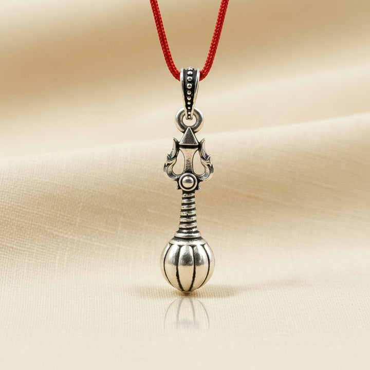 Silver 925 Veer Hanuman Gada Pendant