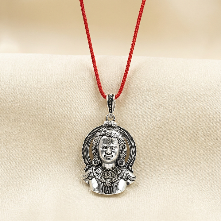 Silver Shree Ram Lalla Pendant