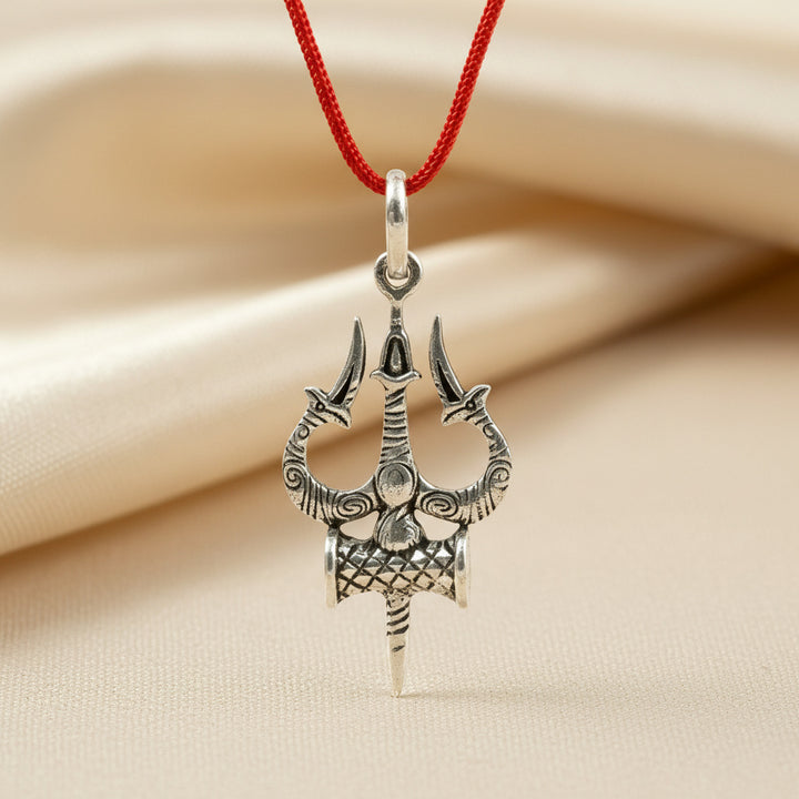 Silver 925 Trishul Pendant