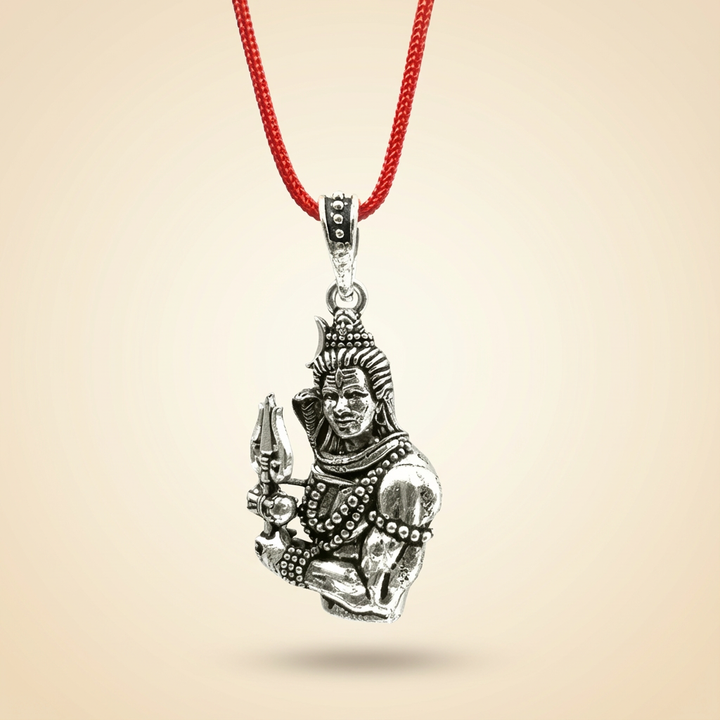 Silver 925 Lord Shiva Pendant