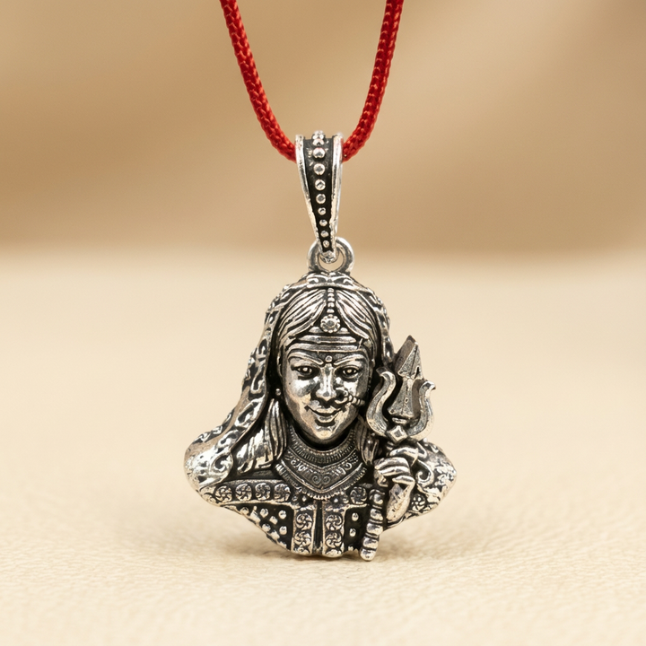 Silver 925 Karni Mata Pendant