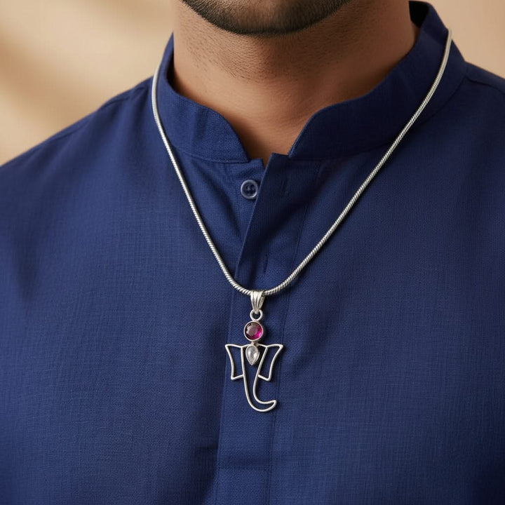 Men's Jewellery Ganesha Pendant