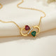 Silver Infinity Heart Necklace