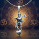 925 Sterling Silver Hanuman Ji Pendant