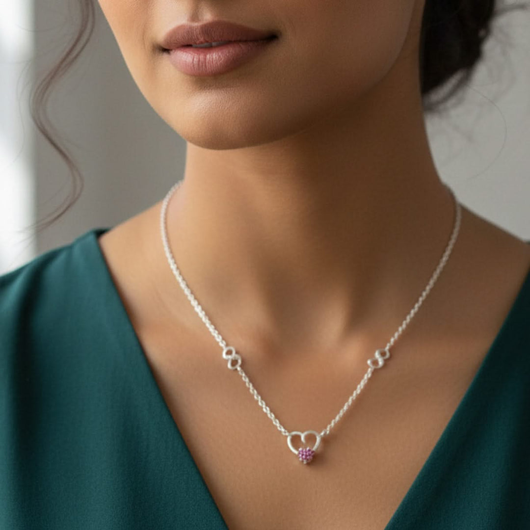 Endless love Silver Necklace