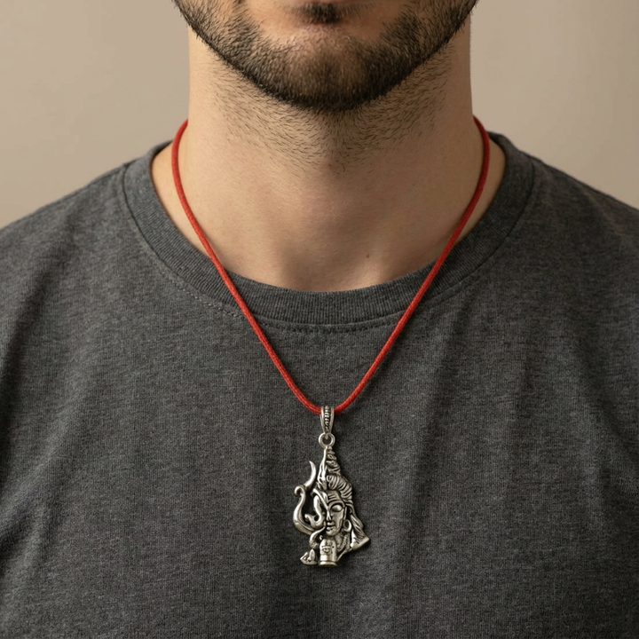 Silver 925 Divine Shiva Fusion Pendant