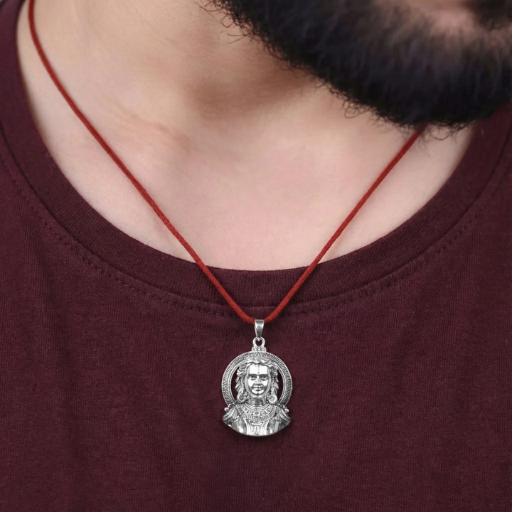 Silver Shree Ram Lalla Pendant