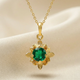 Silver 92.5 Flora Necklace