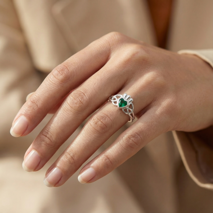 Silver Heart of Promise Ring