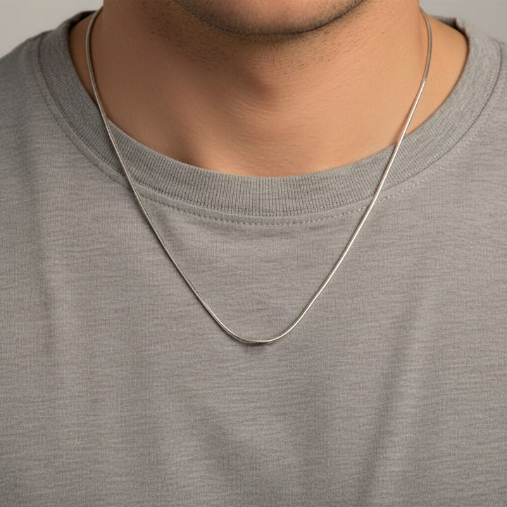 Mens 92.5 silver chain
