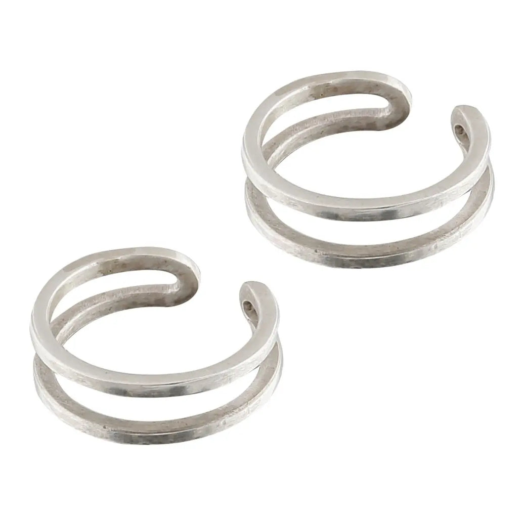 92.5% Fancy Sterling Silver Toe Ring, Size: Free at Rs 2180/pair in Jaipur