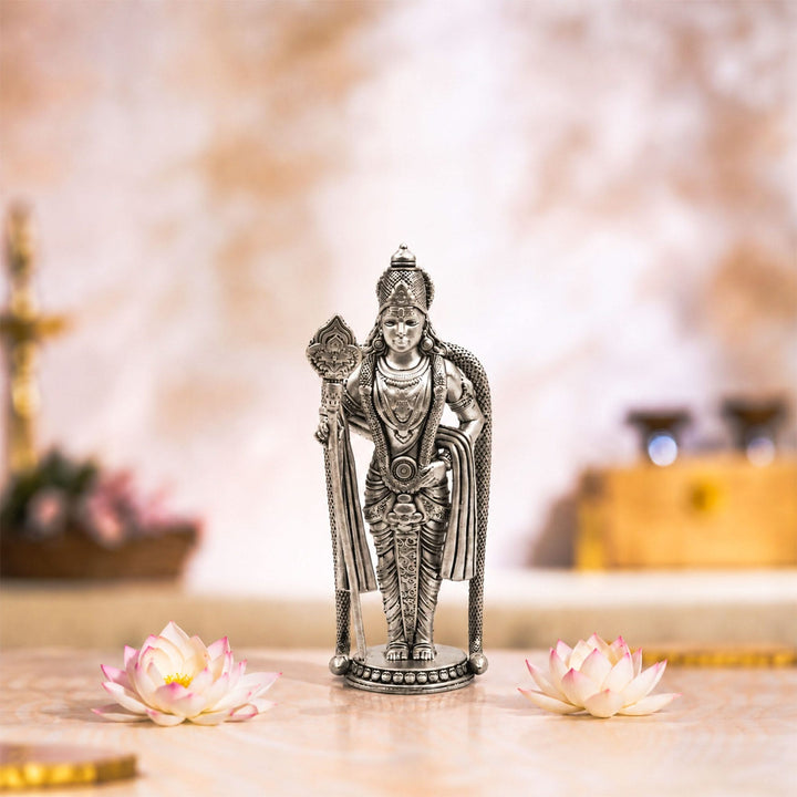 925 Silver Palani Murugan Idol