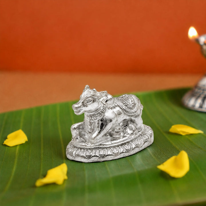 925 Sterling Silver Nandi Idol