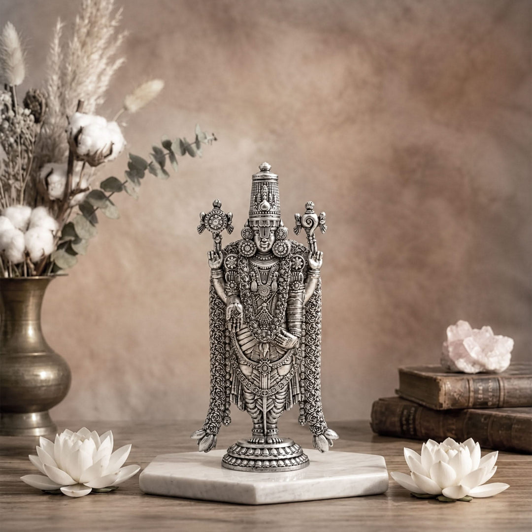 925 Silver Tirupati Balaji Idol