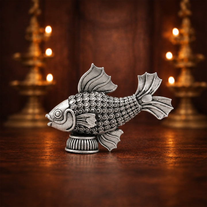 925 Sterling Silver Vastu Fish