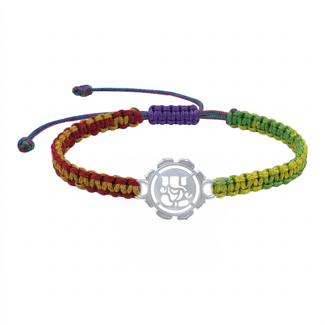 Unniyarcha 925 Pure Silver Ganesha bracelet