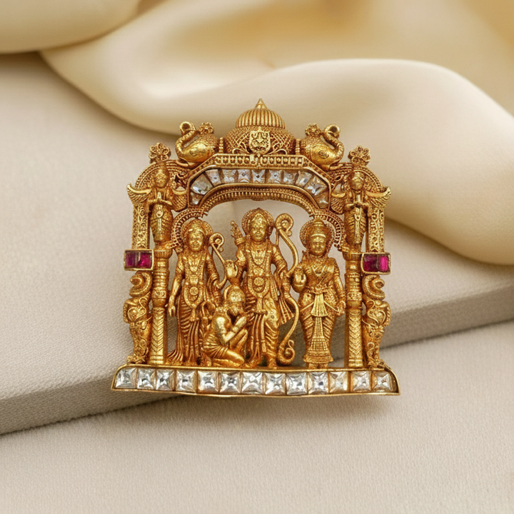 Silver 92.5 Shree Ram Darbar Pendant