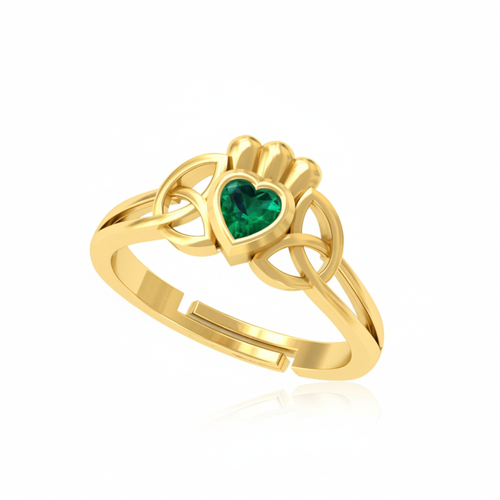 Silver Heart of Promise Ring