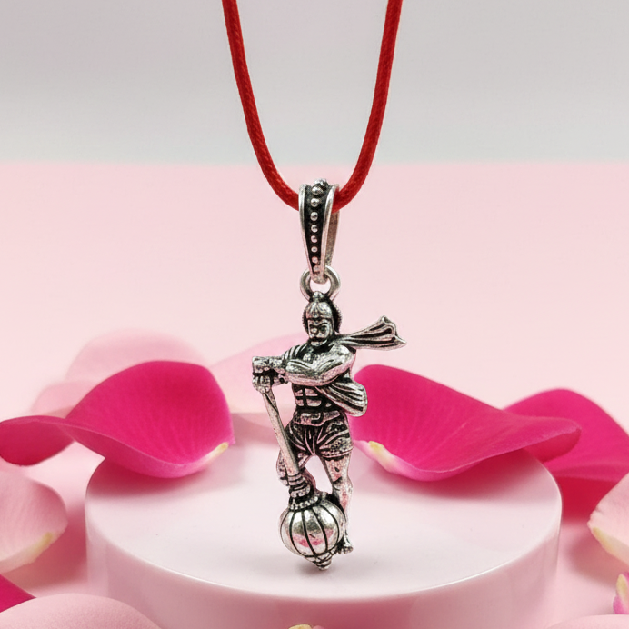 Silver Shree Hanuman Pendant