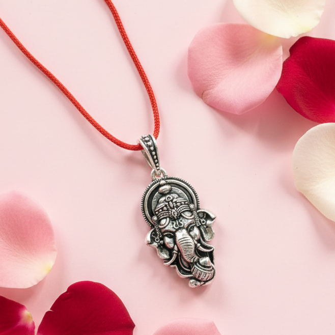 Silver 925 Ganesha Pendant