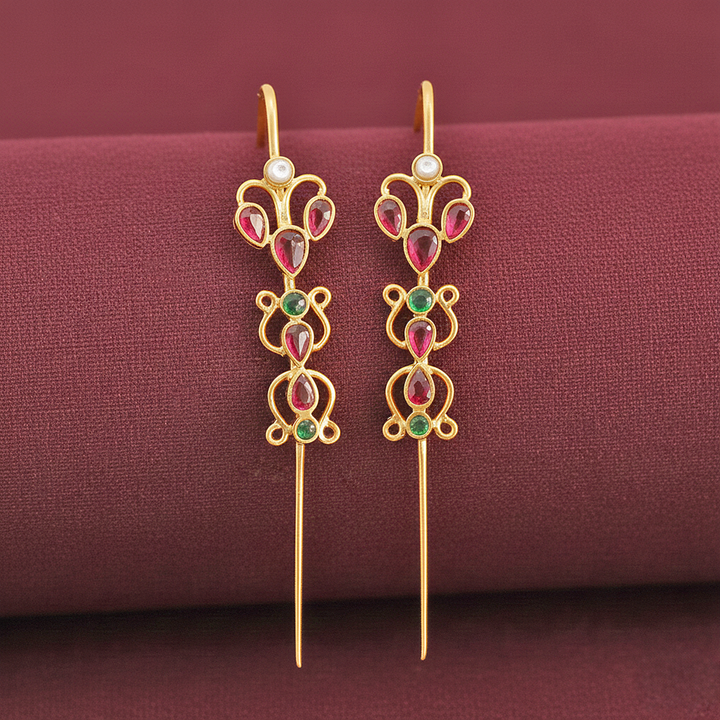 Traditional Silver 92.5 Needle Ear Cuff