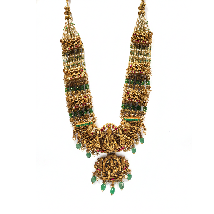 Pure 92.5 Silver Shree Mahalakshmi Haaram