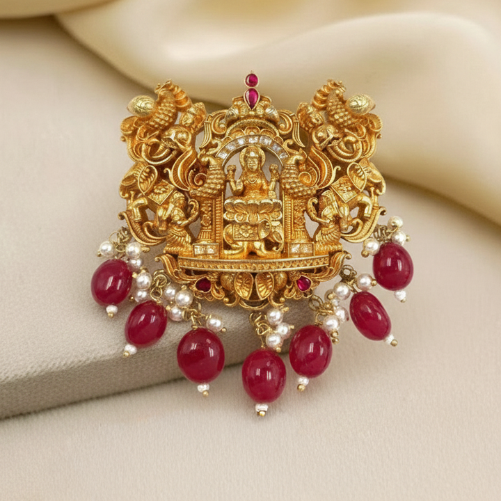 Silver Mahalakshmi Pendant