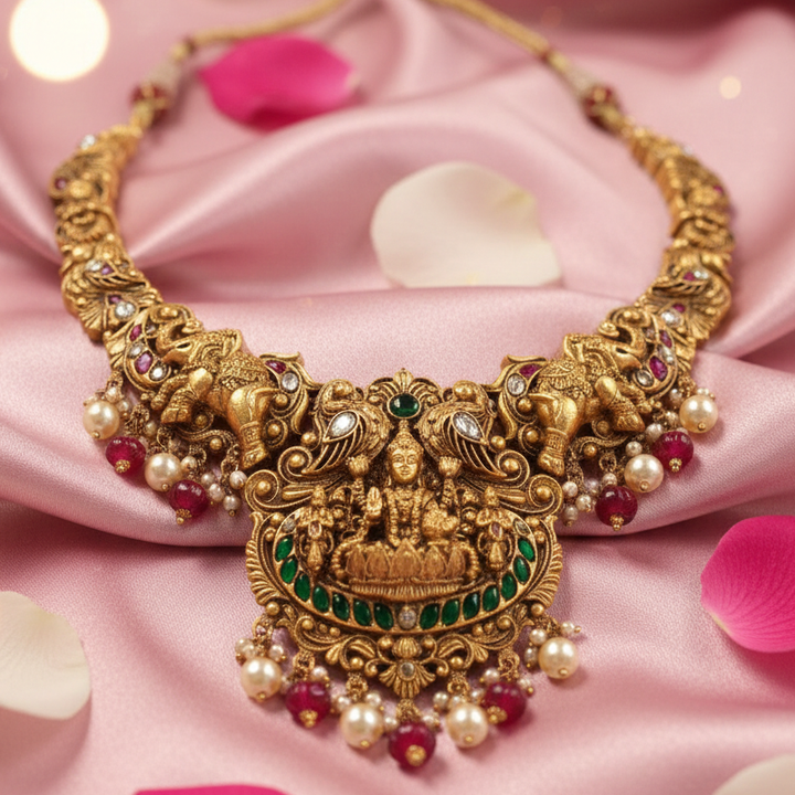 Pure 925 Lakshmi Necklace