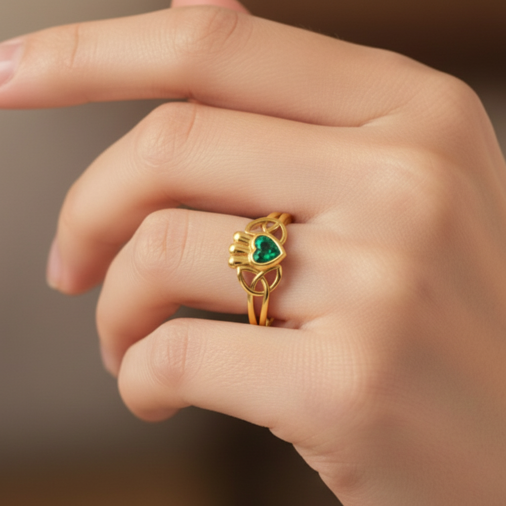 Silver Heart of Promise Ring