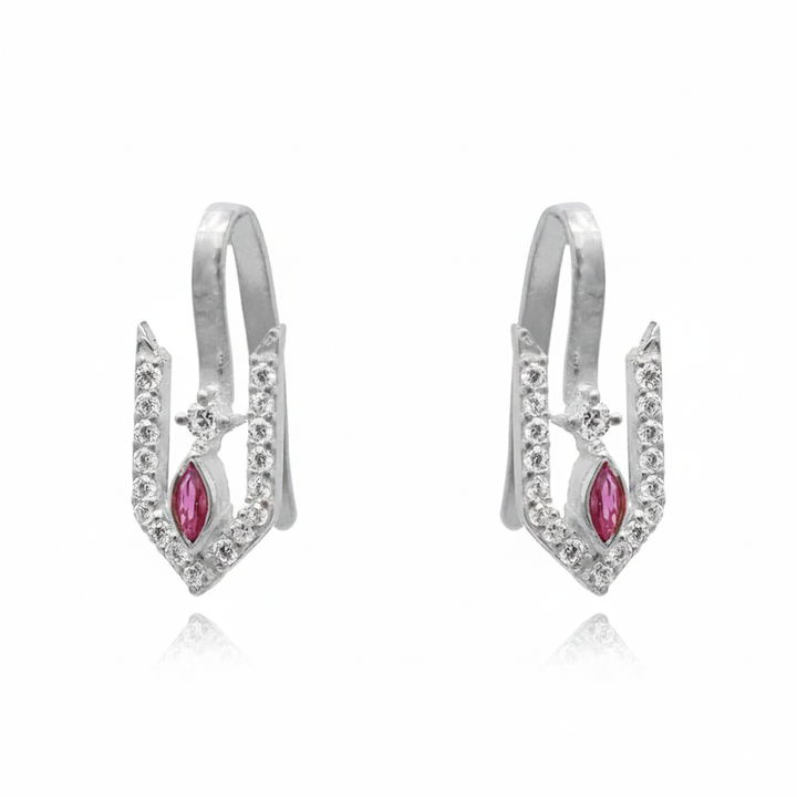 92.5 Silver Vishnu Tilak Bugadi(Clip on)