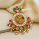 Silver Radha Krishna Nakash Pendant